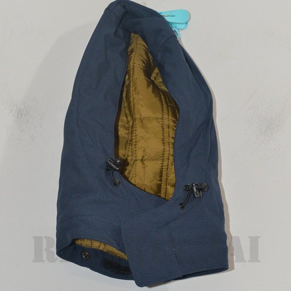 BLUE COAL NWT Gerry Men's Nimbus Tech Jacket Nocturne Detachable Hooded - Picture 13 of 15